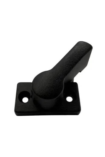 Drehriegel Metall (Vorreiber) - H 5 mm - Schwarz