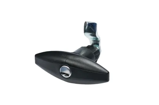 Drehspannverschluss Ellipse - Groß - Schwarz