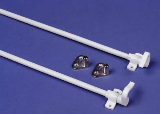 Drehstangenset Push-Lock - Weiß