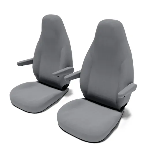 DRIVE DRESSY Fahrersitzbezug Ducato >14, Set Fahrer- u.Beifahrer, grau