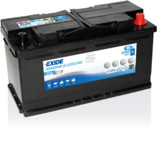 Dual AGM-Batterie EP800 95Ah, 353x175x190mm, 26kg