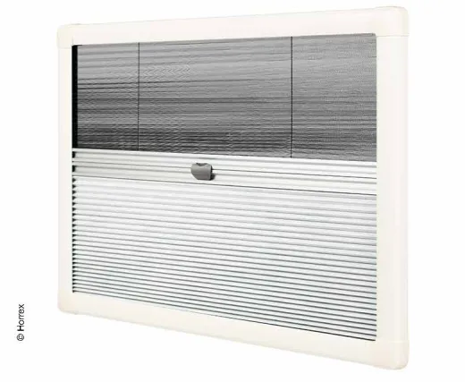 Duo Plissee Rollo UCS 1172x501mm creme