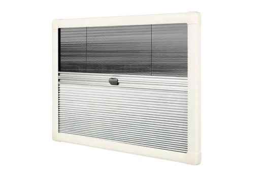 Duo Plissee Rollo UCS 472x501mm creme