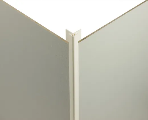 Eckverbindungsprofil 90° dunkelgrau für 3mm Verkleidungsplatten -außen-