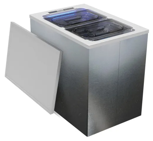 Einbau-Kompressor Toploader TL43 - Grau - 40 l