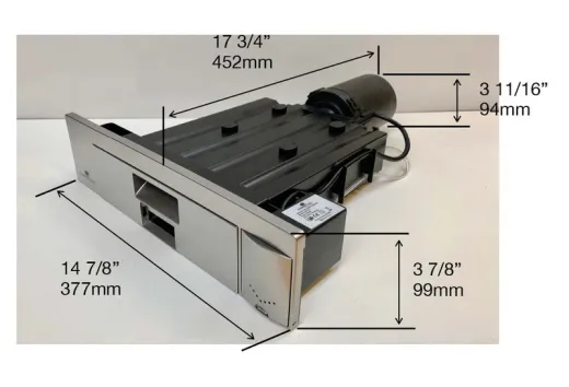 Einbau Staubsauger 650W