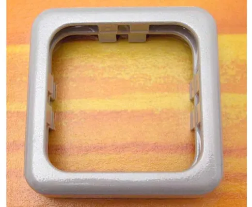 Einfachrahmen schmal Farbe: grau