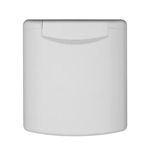 Einfüllstutzen mit Magnet-Klappe weiß, o. Deckel+Schloss