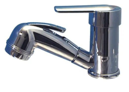 Einhebelmischer PARMA mit Dusche Shorty ausziehbar