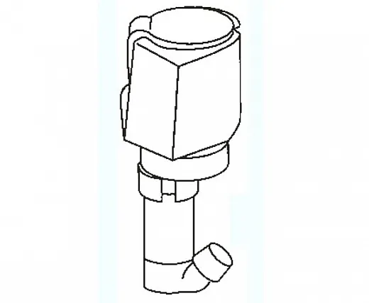 Elektrische Pumpe (Ersatzteil für Porta Potti Toilette 465E Granit)