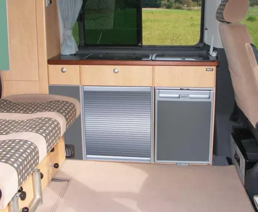 Endkappen Führungsschiene weiß-alufarben