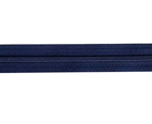 Endlos Reißverschluss als Meterware in blau, 2,5cm breit