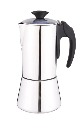 Espressokocher DeLuxe, Edelstahl, 6 Tassen
