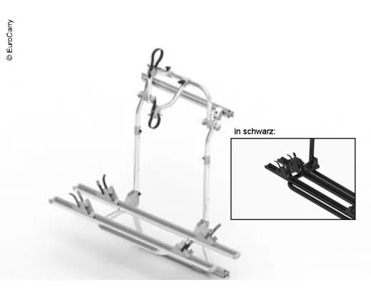 EuroCarry Heckträger für MB-Sprinter für 2.Räder, schwarz