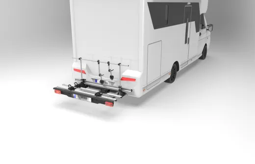 Fahrradträger VELO - für 2 Fahrräder oder 2 E-Bikes mit LED-Beleuchtung