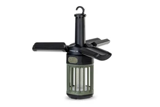 Faltbare Lichtarme mit integrierter Insektenvernichter-Funktion