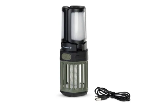 Faltbare Lichtarme mit integrierter Insektenvernichter-Funktion