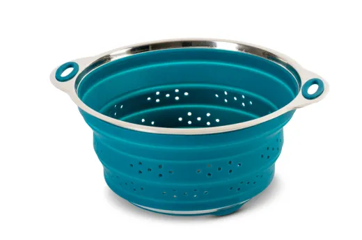 Faltbares Sieb mit hochwertigem Edelstahl