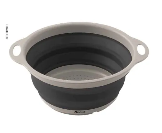 Faltbares Silikonsieb, Navy Night, H9xØ24cm