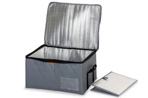 Faltbox mit Isolierungsschicht