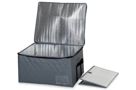 Faltbox mit Isolierungsschicht