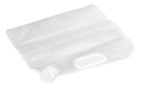 Faltkanister 10L, transparent, 41x38x5cm, m.Griff