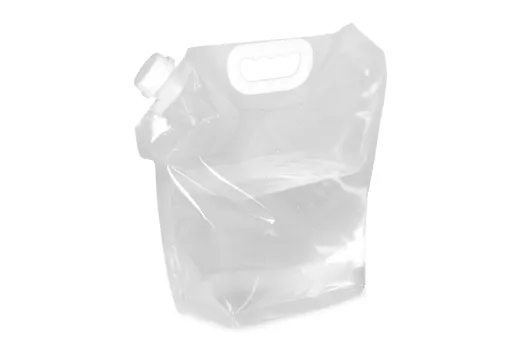 Faltkanister 5L, transparent, 35x32x5cm, m.Griff