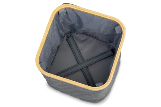 Faltkorb HOLIDAY TRAVEL grau-meliert, B33xH37xT33cm