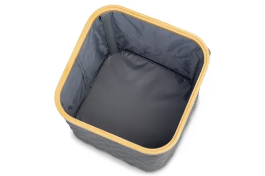Faltkorb HOLIDAY TRAVEL grau-meliert, B33xH37xT33cm