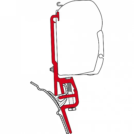 Adapter für Reimo Multirail T4 oder Brandrup