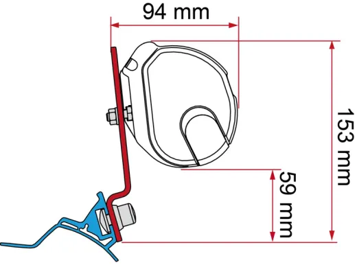 Fiamma Adapter für F35 / F35Pro&nbsp;