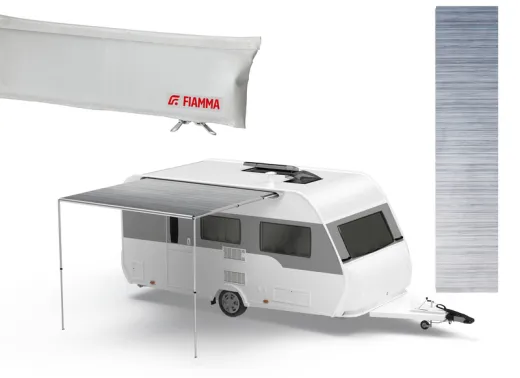 Fiamma CaravanStore Evo Wohnwagenmarkise für die Kederschiene