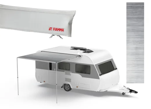 Fiamma CaravanStore Evo Wohnwagenmarkise für die Kederschiene