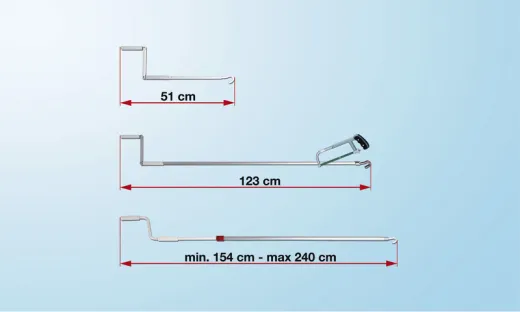 FIAMMA Handkurbel 51 cm