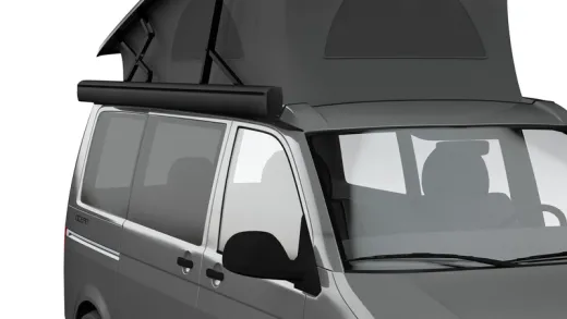 Fiamma Markise F43van - Wandmarkise 2,7 m - Tuch Royal Grey - Gehäuse Deep Black