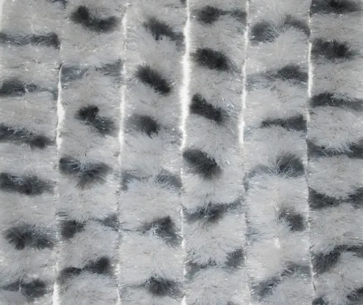 Flauschvorh.56x185 grau