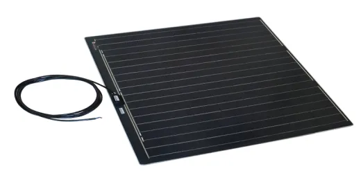 Flexibles Solarpanel zum Verkleben 1120 x 540 mm