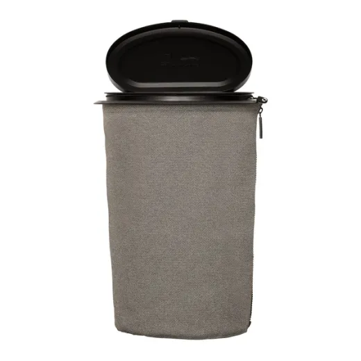 Flextrash Mülleimer, 9 Liter, grau