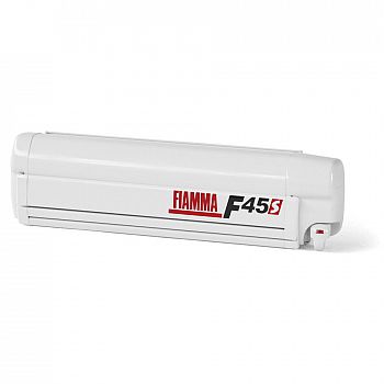 Fiamma Markise F45S 4,25m Royal Grey, Gehäuse weiß