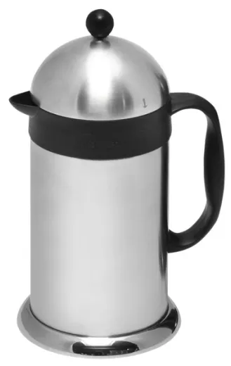 French Press Kaffeebereiter Cafeterie silber 1,0 Liter, Edelstahl