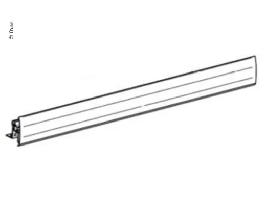 Frontblende weiß Omnistor 8000 4m