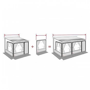 Frontpanele CaravanStore ZIP XL, 130cm