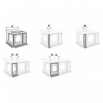 Frontpanele CaravanStore ZIP XL, 130cm