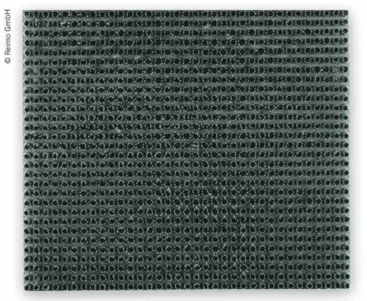 FUSSMATTE KUNSTRASEN »KLIP« 60 x 40cm (grau)