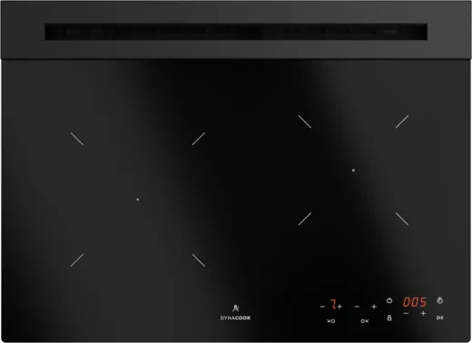 Gas-Cerankochfeld mit 2 Platten und Sensor-Control