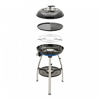 Gasgrill CarriChef 2 BBQ/Plancha, 30 mbar
