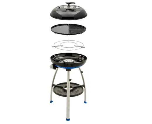 Gasgrill CarriChef 2 BBQ/Plancha, 30 mbar