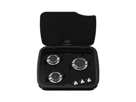 Gaskocher mit Elektrozündung Serie 169 - 3-flammig