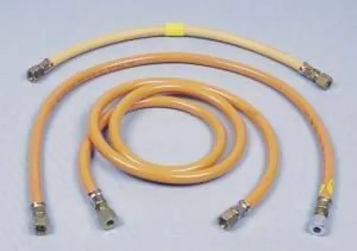 Gasschlauch 2m 1/4"/Schneidring - 30 Grad winterfest