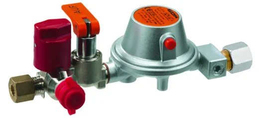 Gastank-Regleranlage RVS-RVS 50mbar